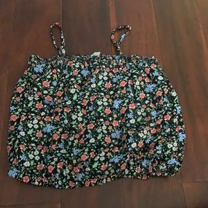 Girls Floral forever 21 top